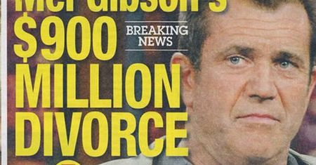 Żona Gibsona dostanie 450 milionów!