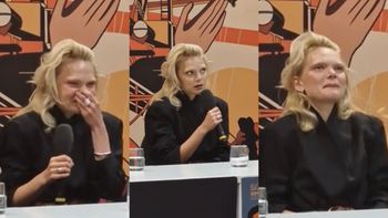 Sandra Drzymalska ZALAŁA SIĘ ŁZAMI na konferencji prasowej poświęconej biografii Violetty Villas (WIDEO)