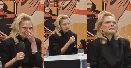 Sandra Drzymalska ZALAŁA SIĘ ŁZAMI na konferencji prasowej w Gdyni. "Oddałam jej bardzo dużą część siebie. To nie było łatwe"  (WIDEO)