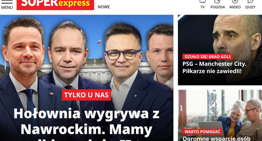 Jak dzienniki radzą sobie w internecie? „Super Express” przed „Faktem”