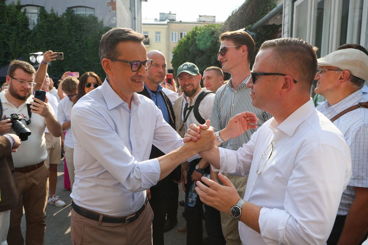 Kto zapłacił za imprezę Morawieckiego? Były premier odpowiada