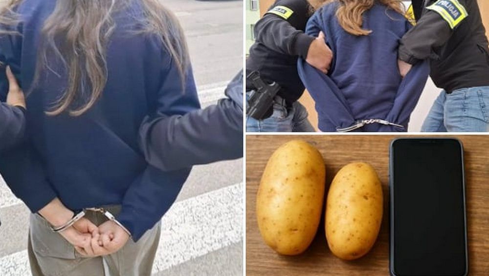 Suwałki: Zamiast telefonów wysyłały ziemniaki. Dwie kobiety zatrzymane