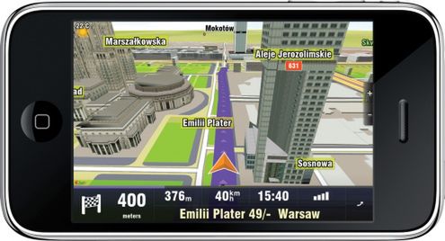 Sygic AURA Professional - prawdziwa nawigacja 3D