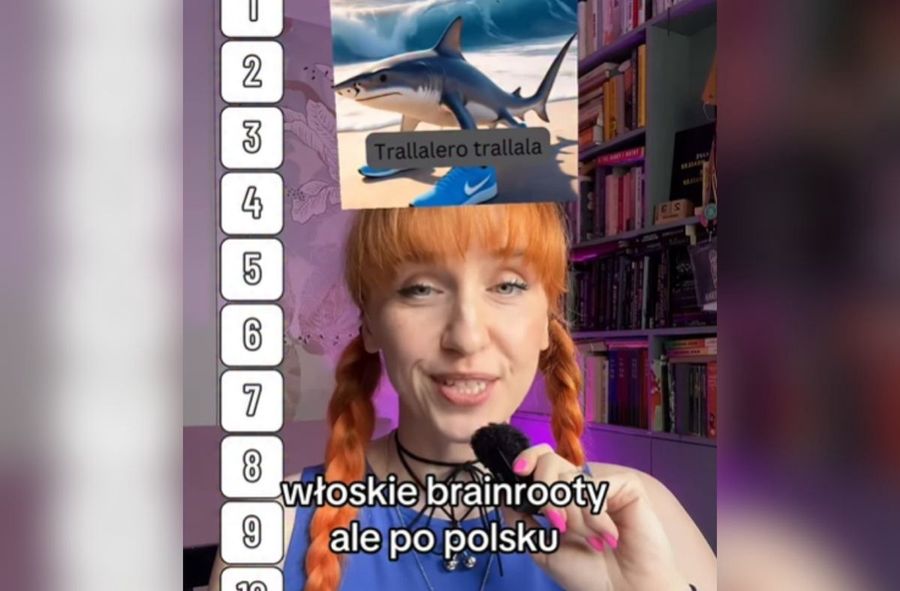 Influencerka tłumaczy włoskie brainroty