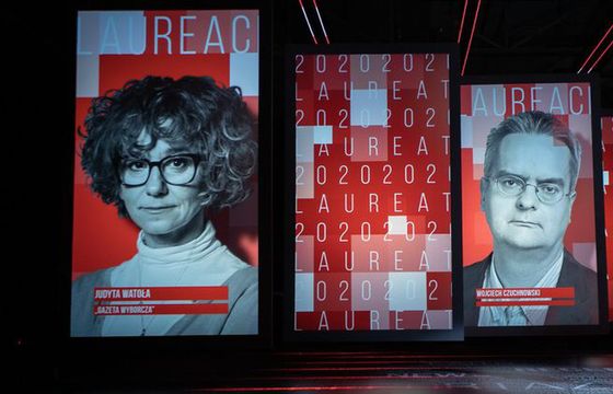 Judyta Watoła i Wojciech Czuchnowski z Nagrodą Radia ZET im. Woyciechowskiego