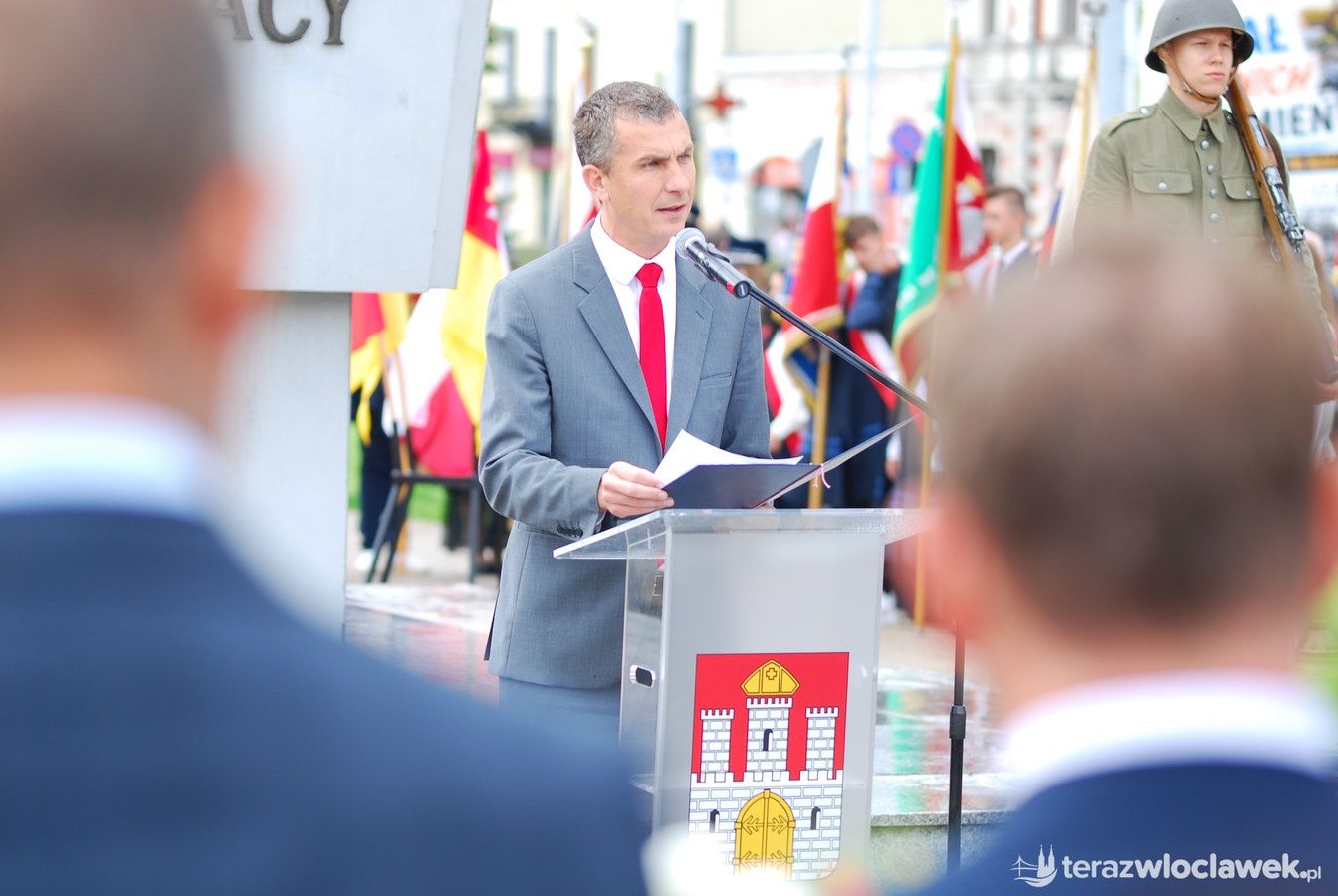 Miejska uroczystość upamiętniająca 87. rocznicę wybuchu II wojny