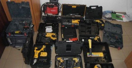 Ukradł pracownikom elektronarzędzia. Dzień po kradzieży sprawca został zatrzymany