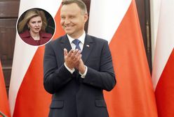 Nietypowy gest Andrzeja Dudy. Ołena Zełenska nie kryła zakłopotania