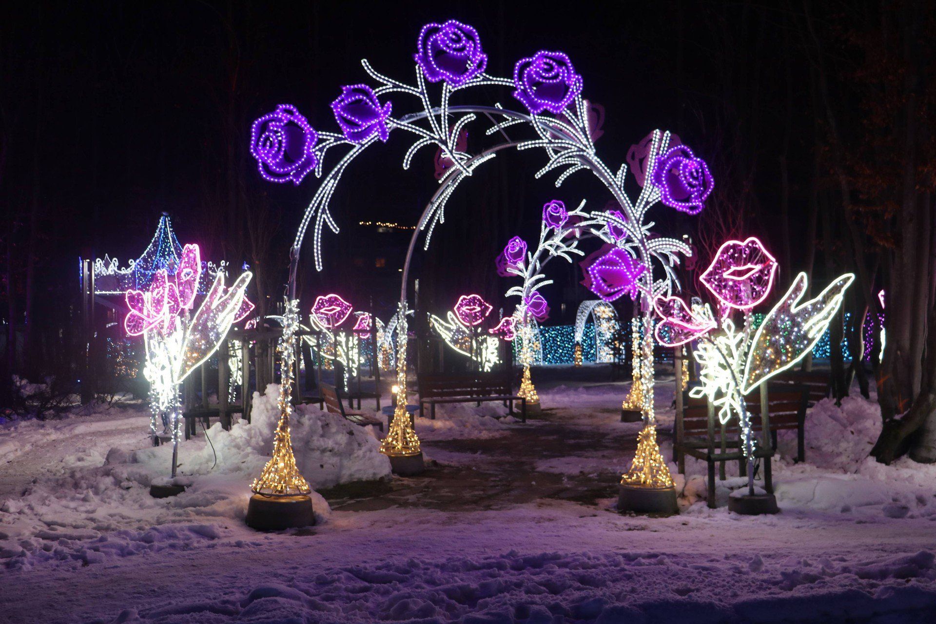 Park Miliona Światłem w Zakopanem