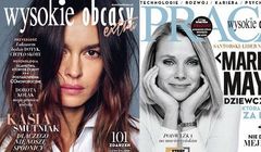 Styczniowe „Wysokie Obcasy Extra" z dodatkiem „Wysokie Obcasy Praca". Na okładce Kasia Smutniak