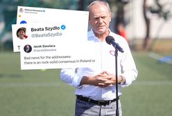"Siedzieć cicho". Po wpisie Tuska sieć zalały komentarze