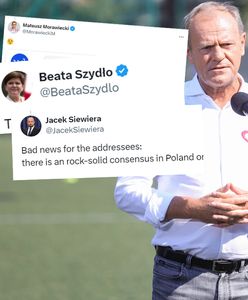 "Siedzieć cicho". Po wpisie Tuska sieć zalały komentarze