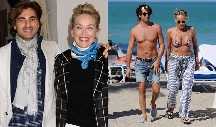 Sharon Stone i Angelo Boffa