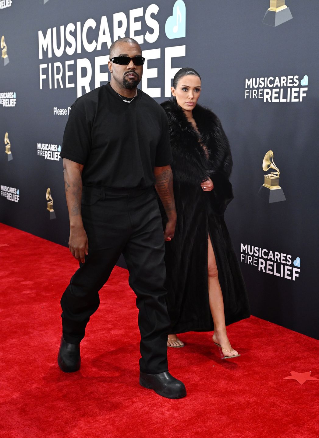 Bianca Censori i Kanye West