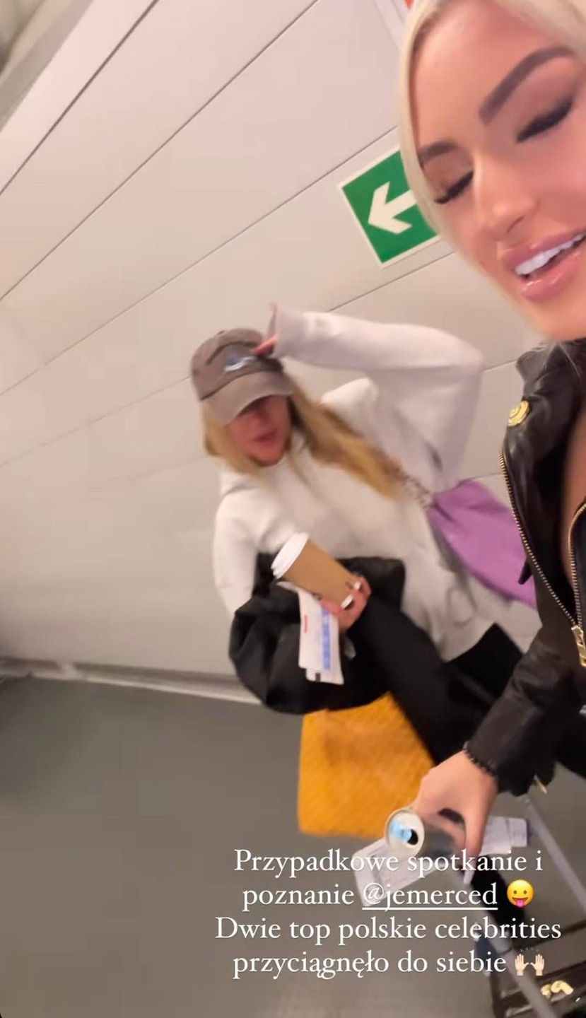 Jessica Mercedes ucieka przed Caroline Derpieński