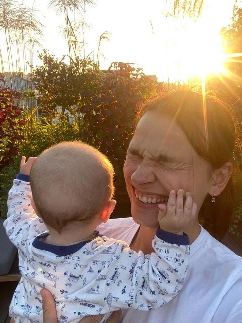 Anna Starmach z dziećmi