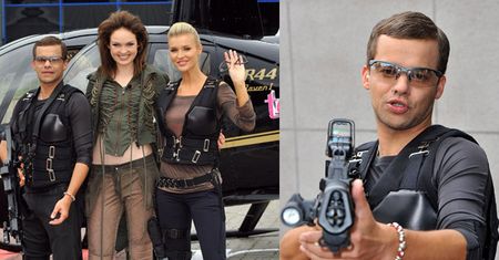 Na casting helikopterem... (ZDJĘCIA)