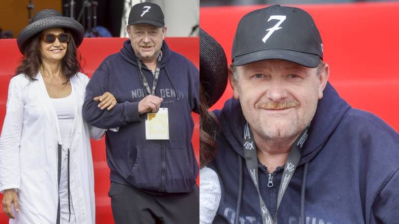 Lżejszy o ponad 80 KILOGRAMÓW Olaf Lubaszenko tryska dobrym humorem na Festiwalu w Międzyzdrojach