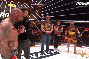 Kadr z gali Prime MMA 16