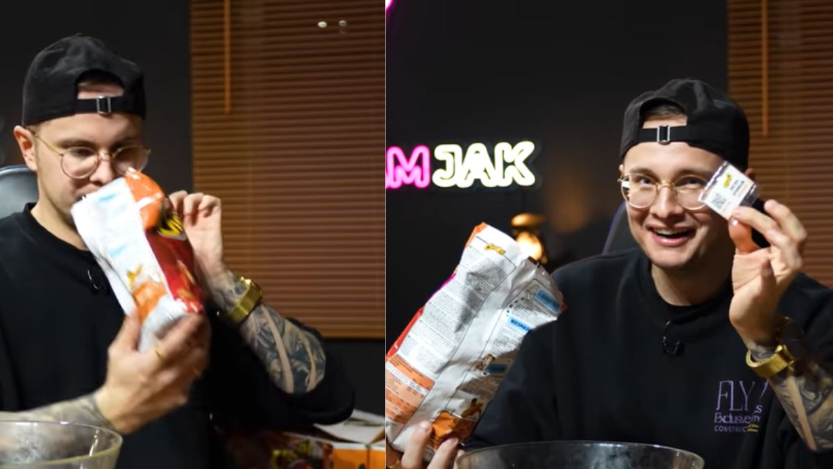 Dymitr Błaszczak z kanału "Sprawdzam Jak" kupił 100 paczek chrupek 