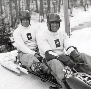 Joseph Beerli i Fritz Feierabend w 1936 fot. domena publiczna