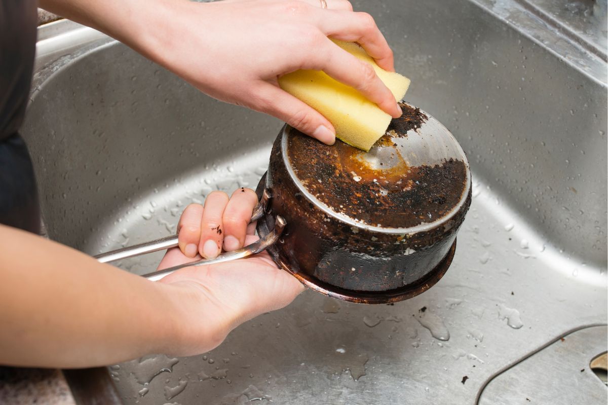 Kitchen secret revealed: How ketchup can help tackle stubborn burn marks on pots