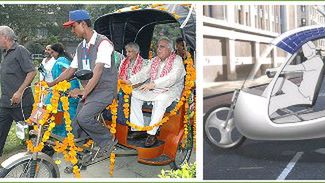 Soleckshaw - słoneczna riksza 1