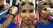 Adrianna z "Królowych życia" relacjonuje USUWANIE TATUAŻU Z TWARZY: "Śmierdzę SPALONĄ SKÓRĄ"