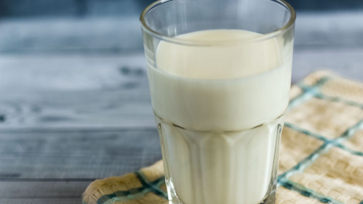 Kefir z gałką muszkatołową na lepszy sen