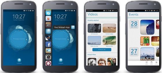 ubuntu phone os deweloper wygląd personalizacja