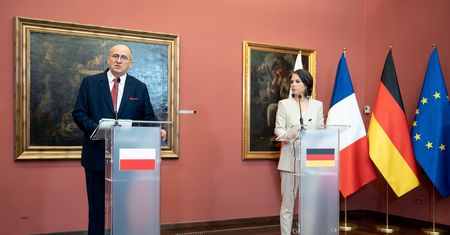 Szefowa niemieckiego MSZ stanowczo o reparacjach