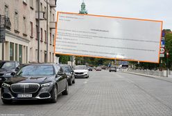 Znalazł taką kartkę za wycieraczką. Od razu zgłosił sprawę policji