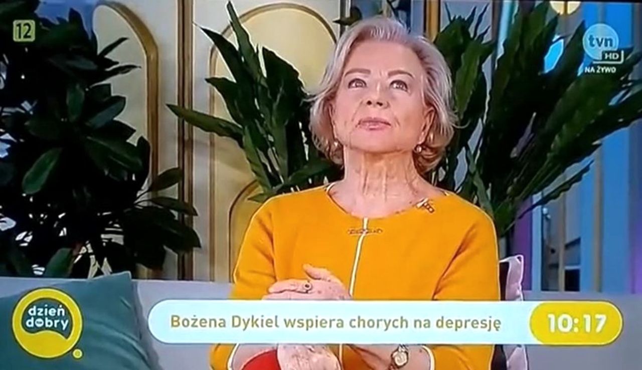 Bożena Dykiel wywołała konsternację wśród prowadzących i widzów podczas wizyty w "Dzień Dobry TVN"