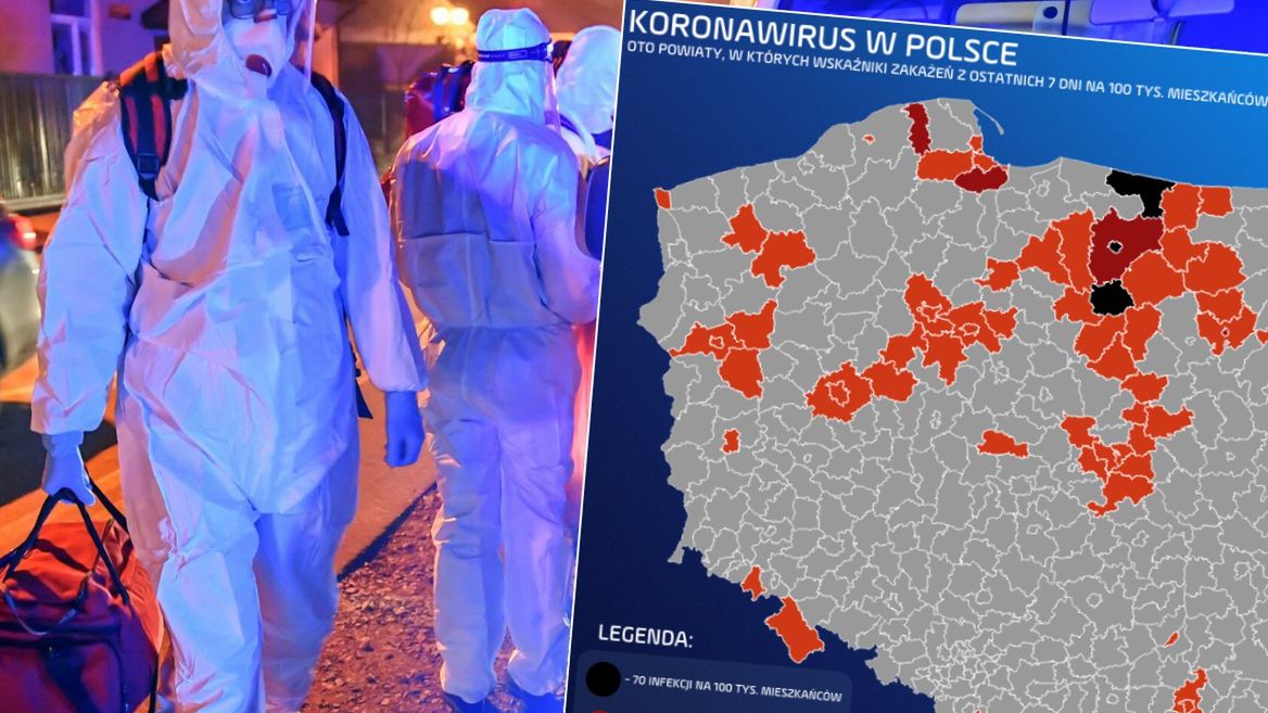 Lockdown w kilku regionach Polski nie byłby zaskoczeniem