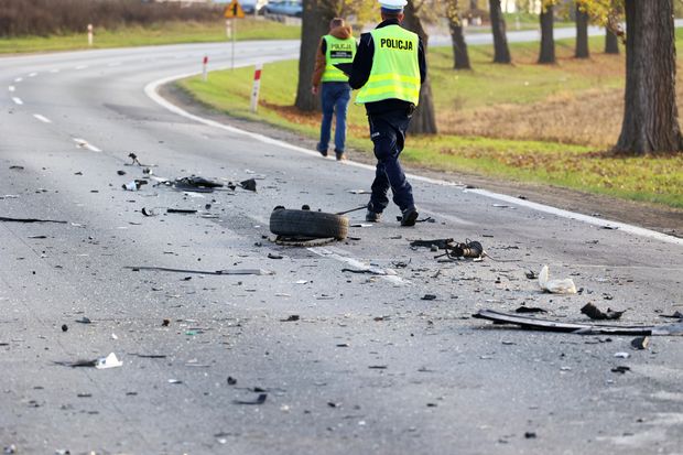 Wypadek w powiecie opatowskim. 65-latek zginął na miejscu