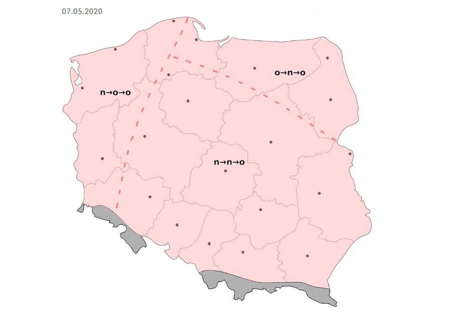 Biometeorologiczna ocena pogody prognozowanej na 07.05.2020