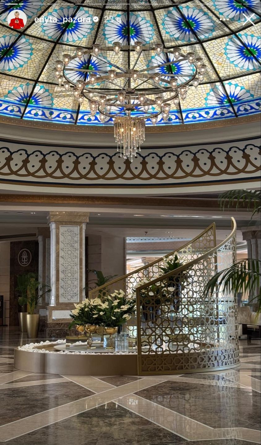Hotel, w którym zatrzymała się Edyta Pazura