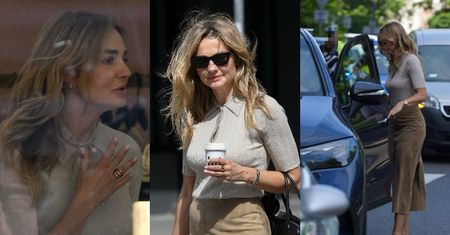 Małgorzata Socha STROI MINKI i zalotnie uśmiecha się do paparazzi. Na shopping udała się mercedesem wartym 400 TYSIĘCY ZŁOTYCH (ZDJĘCIA)