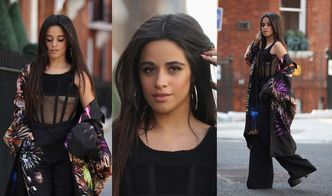 Camila Cabello w ODWAŻNYM topie i zestawie za 15 tysięcy flirtuje z obiektywami na londyńskiej ulicy (ZDJĘCIA)