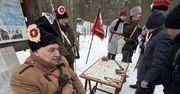 Podążali szlakiem powstania styczniowego. Pierwszy raz w zimowej scenerii