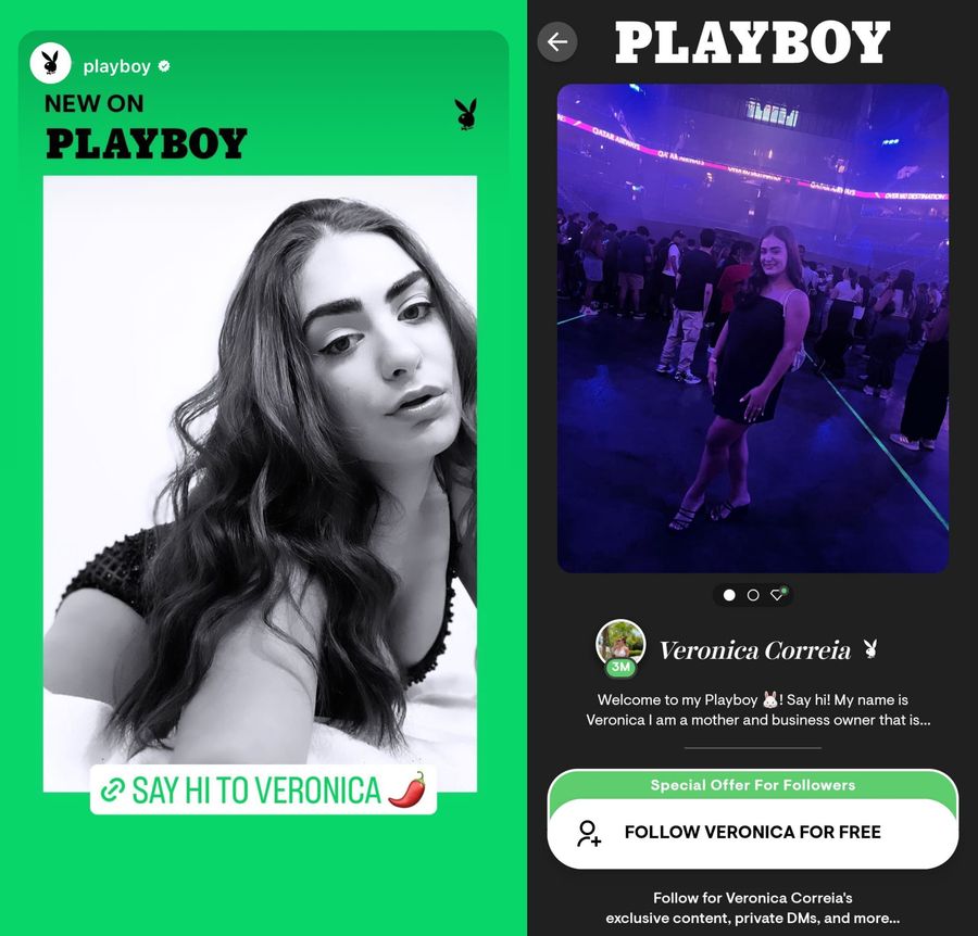 Veronica Correia podjęła współpracę z Playboyem