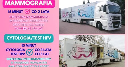 Bezpłatne badania profilaktyczne dla mieszkanek Ostrowca. Cytomammobus stanie na Rynku