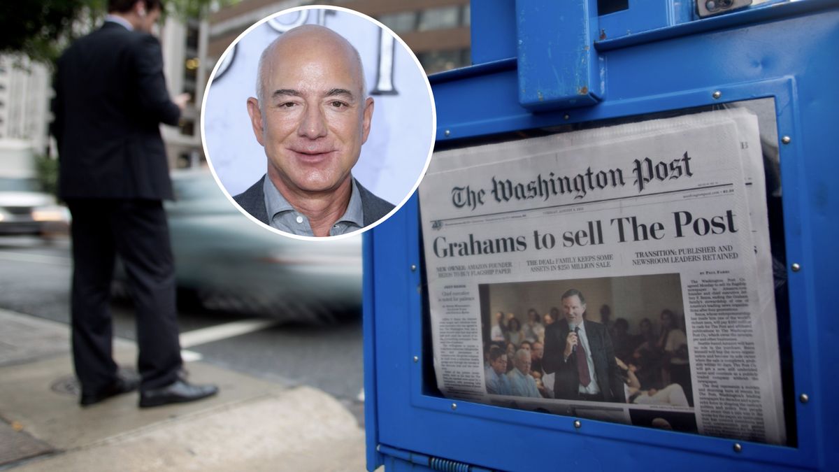 Jeff Bezos kupił "Washington Post" za 250 mln dol. 