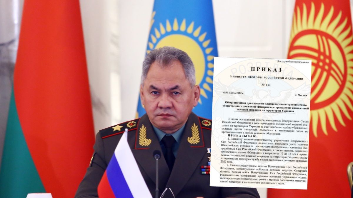 Rosyjski resort obrony chce wciągnąć w wojnę w Ukrainie nieletnich 