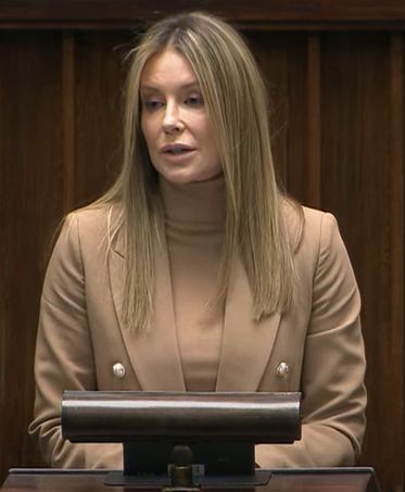 Małgorzata Rozenek znów pojawiła się w Sejmie. Padły mocne słowa