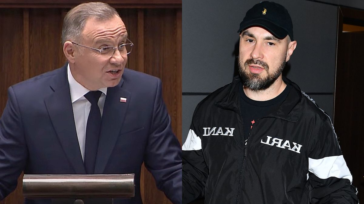 Andrzej Duda i Jakub Żulczyk 