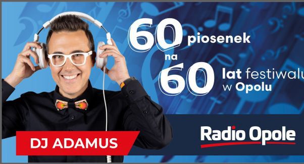 DJ Adamus z audycją w Radiu Opole przed jubileuszowym festiwalem