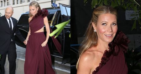 Szczęśliwa Gwyneth Paltrow w drodze na swój sekretny ślub