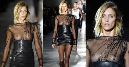 Tydzień mody w Paryżu: Rihanna, polskie modelki i piersi Anji Rubik... (ZDJĘCIA)