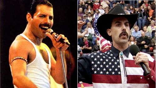 Borat to wykapany Freddie Mercury? 1
